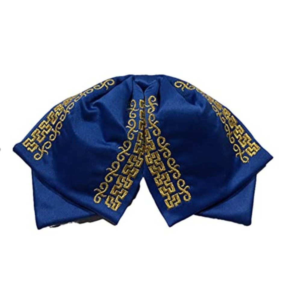 COPY - Mexican Charro Bow tie elastic band color Gold moño de gala 5 de Mayo Da…